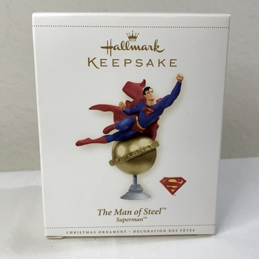 Hallmark The Man of Steel Superman Ornament DC 2006